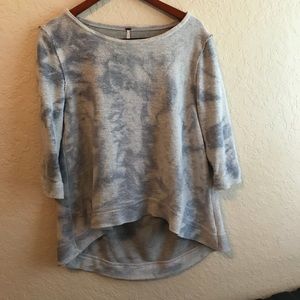 #freepeople open backed acid washed sweater